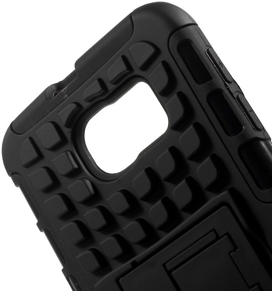 Hybride Samsung Galaxy S6 Back Cover Zwart afbeelding 11
