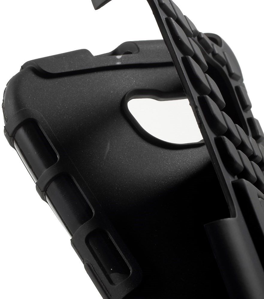 Hybride Samsung Galaxy S6 Back Cover Zwart afbeelding 13