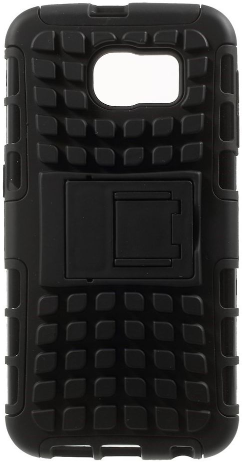 Hybride Samsung Galaxy S6 Back Cover Zwart afbeelding 6