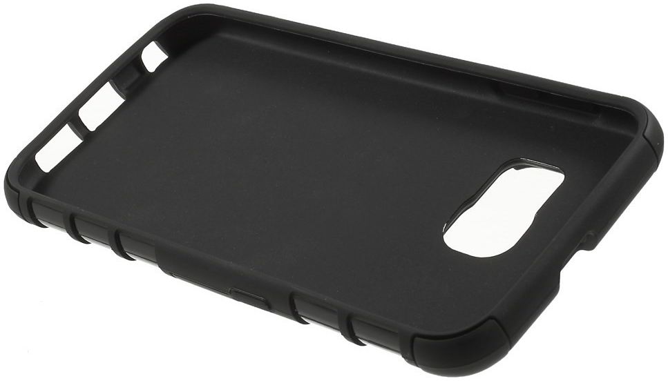 Hybride Samsung Galaxy S6 Back Cover Zwart afbeelding 9