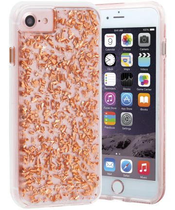 Case-Mate Karat Case Apple iPhone 7 / 8 Roze Goud Hoesjes