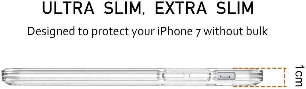 Apple iPhone 7 / 8 Transparant Hybride Bumper Hoesje afbeelding 5