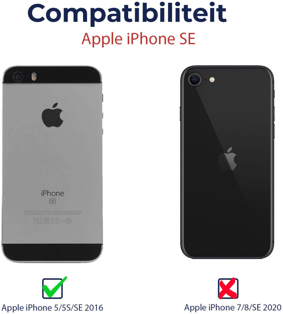 Apple iPhone 5/5s/SE Geborsteld TPU |