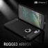 Apple iPhone 7/8 Geborsteld TPU Hoesje Zwart afbeelding 5