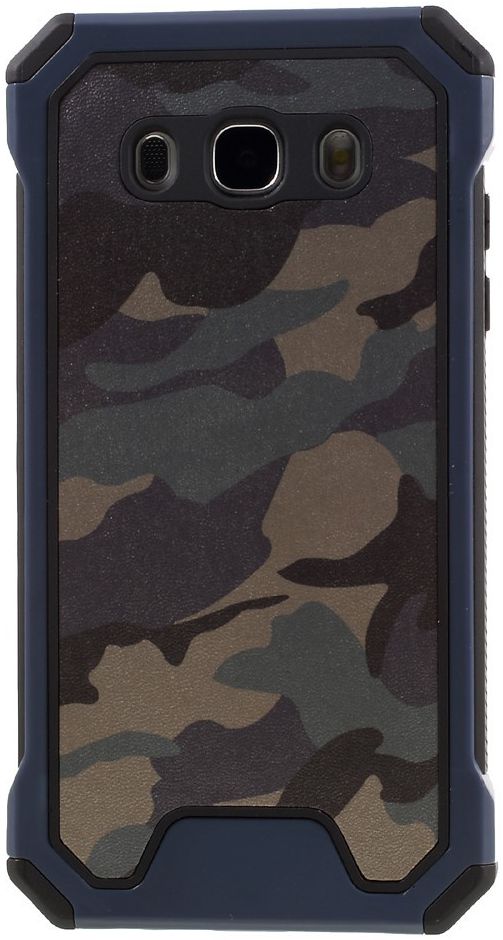 Samsung Galaxy J5 2016 Camouflage Hoesje Blauw afbeelding 2
