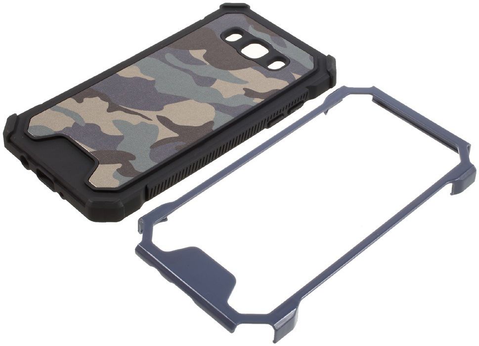 Samsung Galaxy J5 2016 Camouflage Hoesje Blauw afbeelding 6