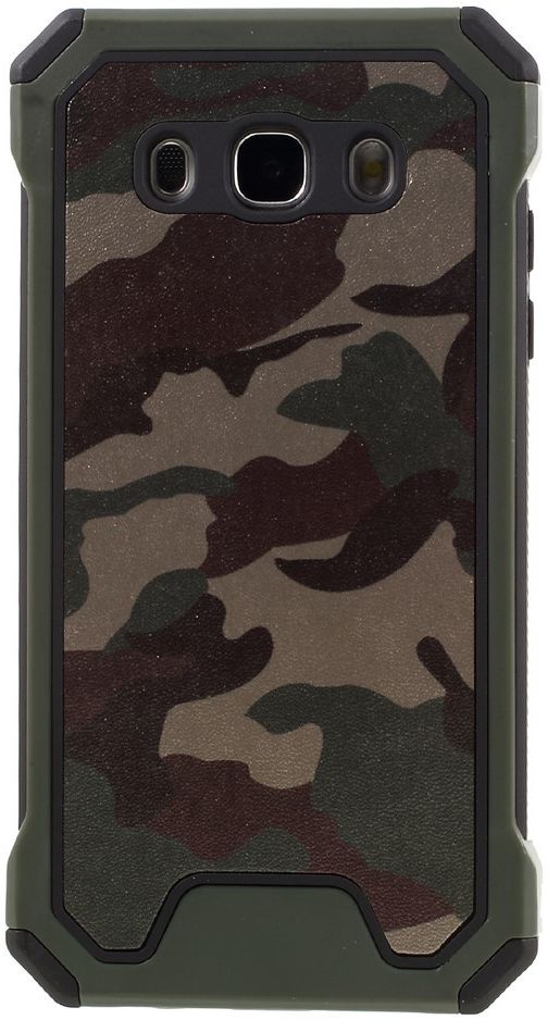 Samsung Galaxy J5 2016 Camouflage Hoesje Groen afbeelding 2