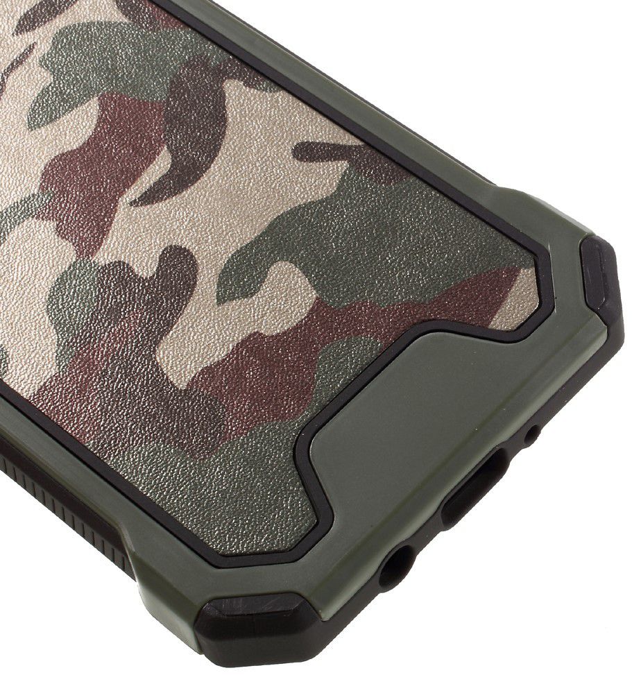 Samsung Galaxy J5 2016 Camouflage Hoesje Groen afbeelding 4
