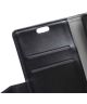 Samsung Galaxy J5 2016 Flip Hoesje met Stand Zwart