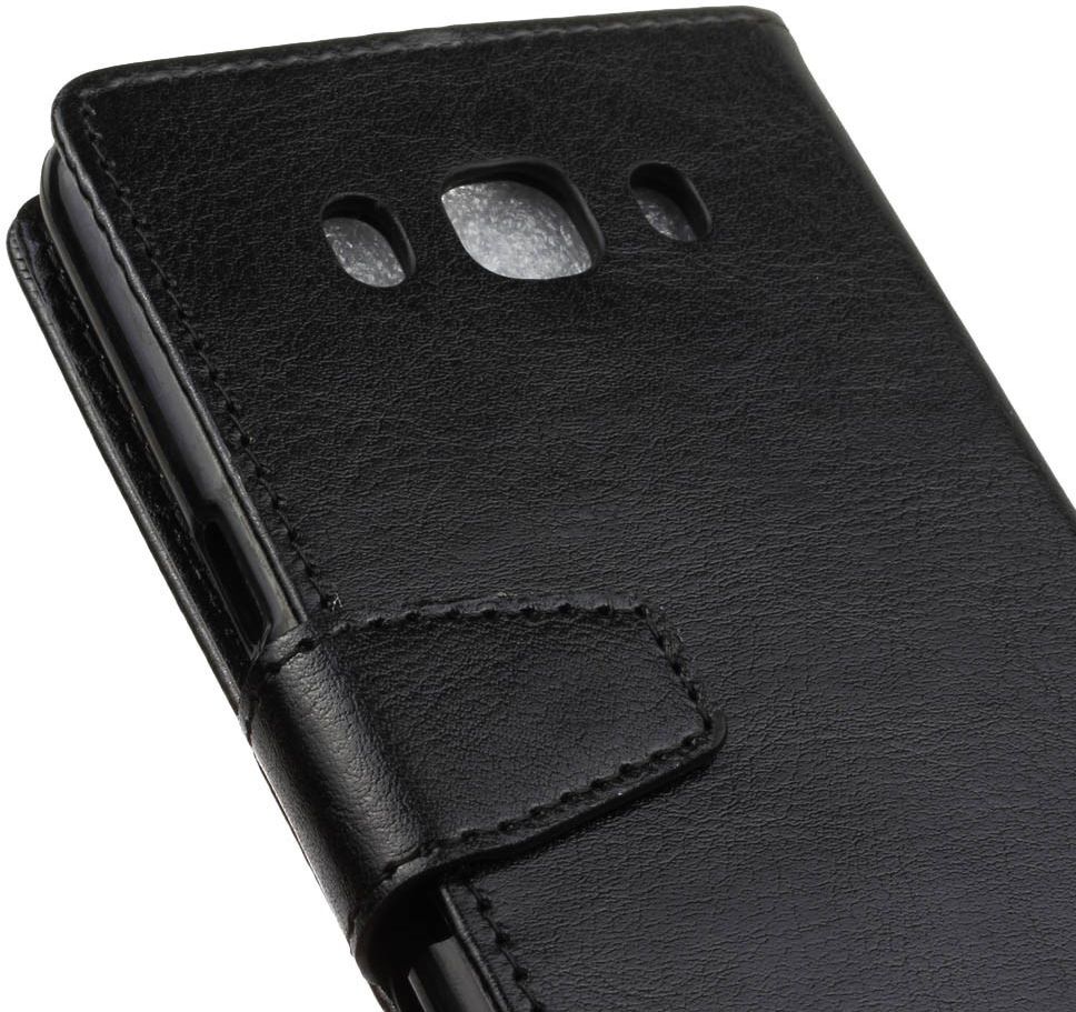 Samsung Galaxy J5 2016 Flip Hoesje met Stand Zwart afbeelding 5