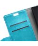 Samsung Galaxy J5 2016 Flip Hoesje met Stand Blauw
