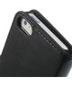 Apple iPhone SE / 5S / 5 Stijlvol Portemonnee Hoesje Zwart