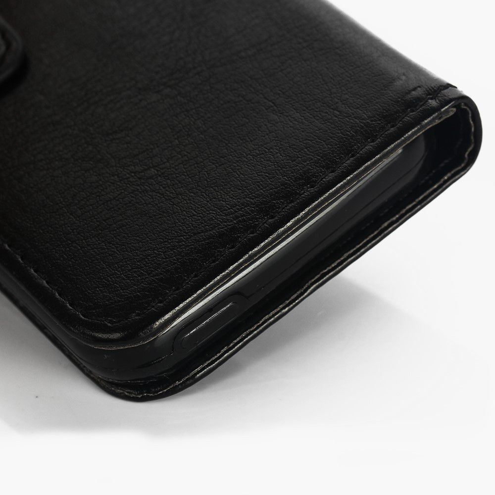Apple iPhone SE / 5S / 5 Portemonnee Hoesje Zwart afbeelding 10