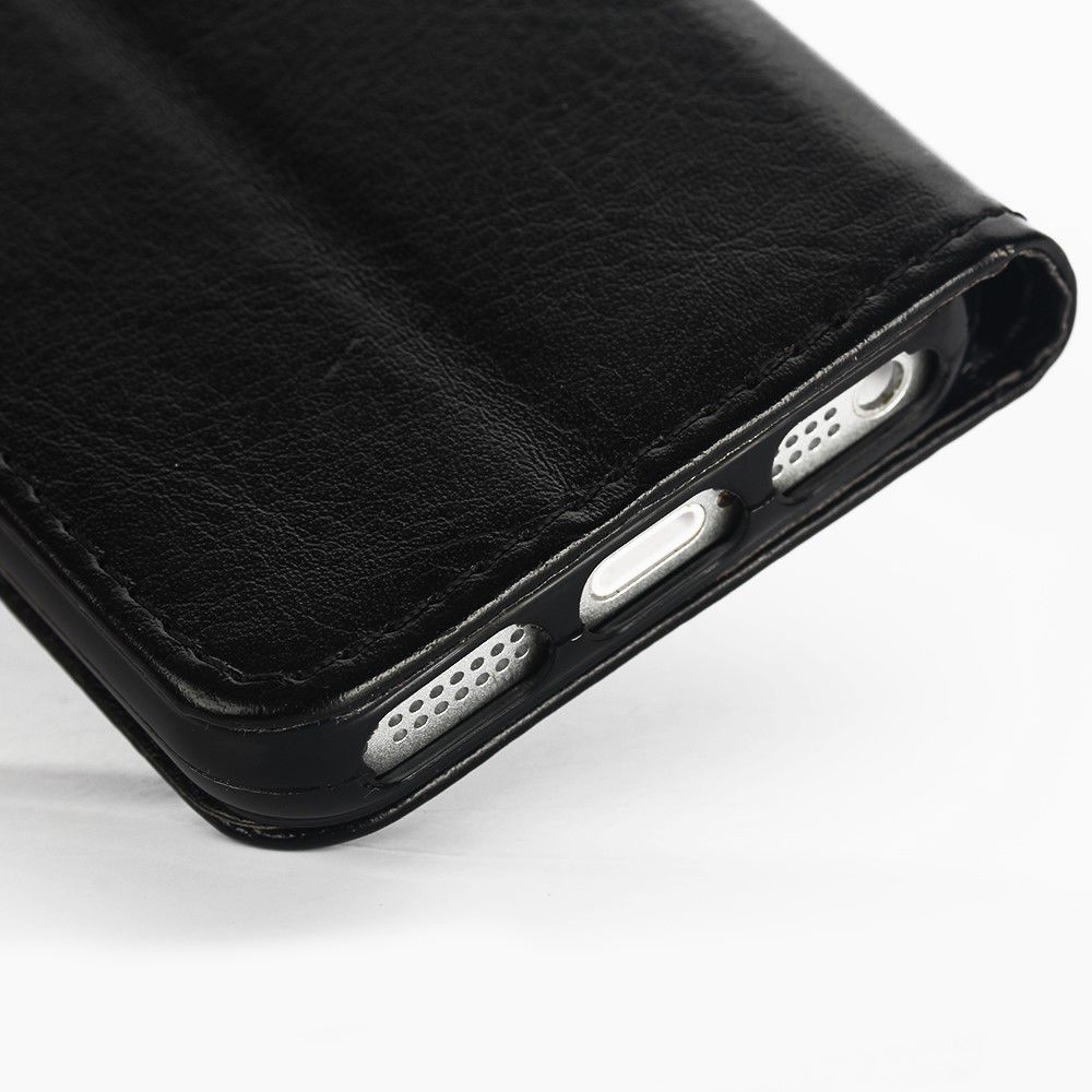 Apple iPhone SE / 5S / 5 Portemonnee Hoesje Zwart afbeelding 9