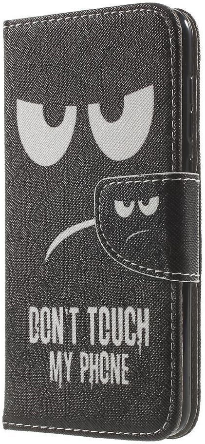 Huawei Y6 II Compact Portemonnee Hoesje Don't Touch afbeelding 10