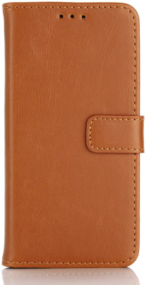 Samsung Galaxy A3 (2016) Stijlvol Portemonnee Hoesje Bruin afbeelding 2