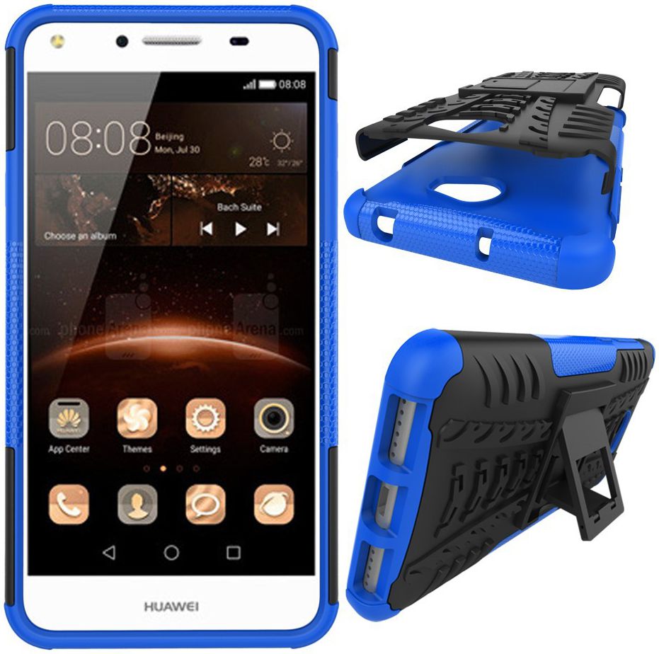 Hybride Huawei Y6 II Compact Back Cover Blauw afbeelding 2