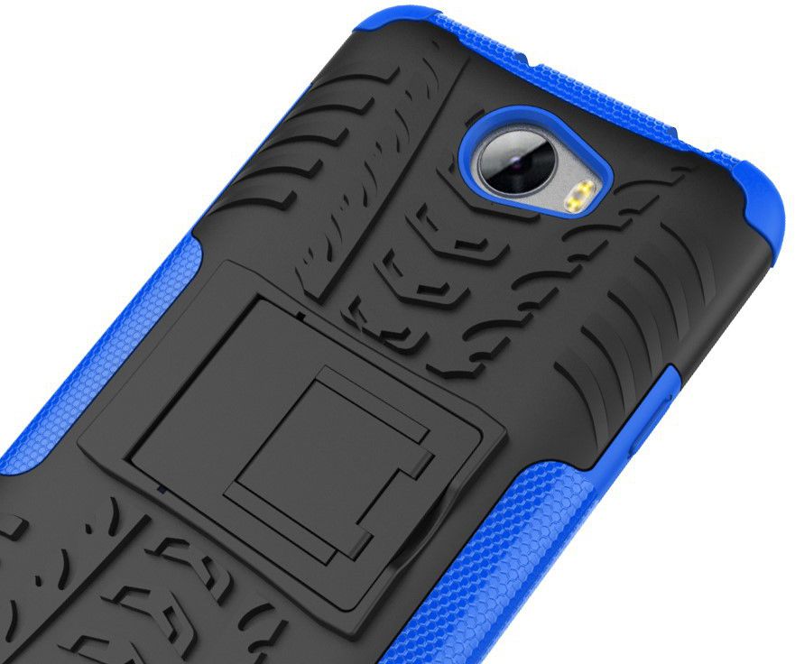 Hybride Huawei Y6 II Compact Back Cover Blauw afbeelding 3