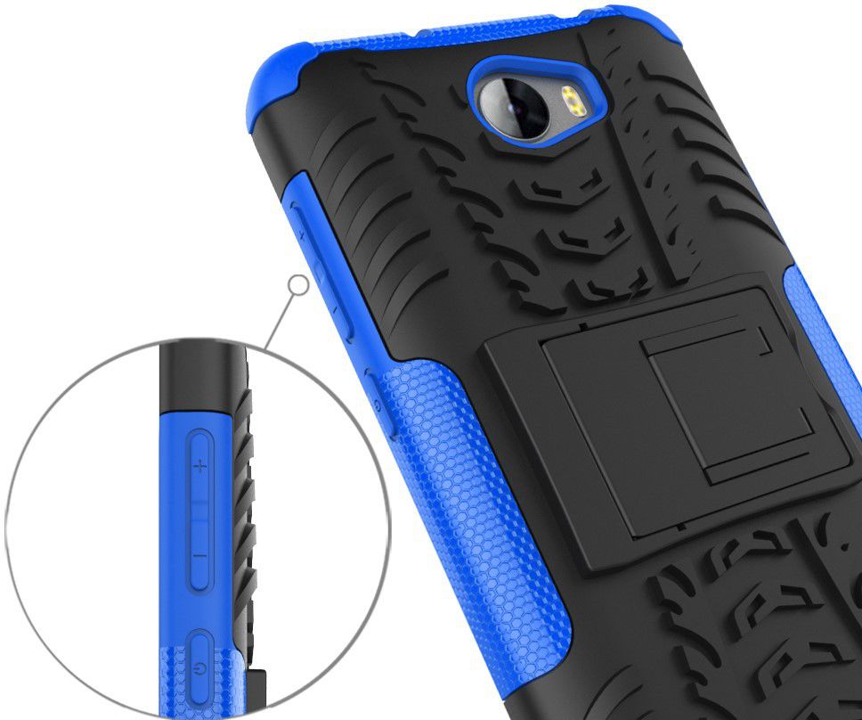 Hybride Huawei Y6 II Compact Back Cover Blauw afbeelding 4