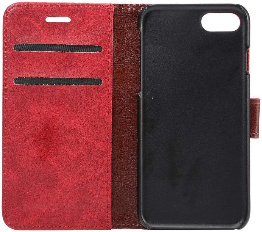 Apple iPhone 7 / 8 Book Cover Hoesje Rood afbeelding 10