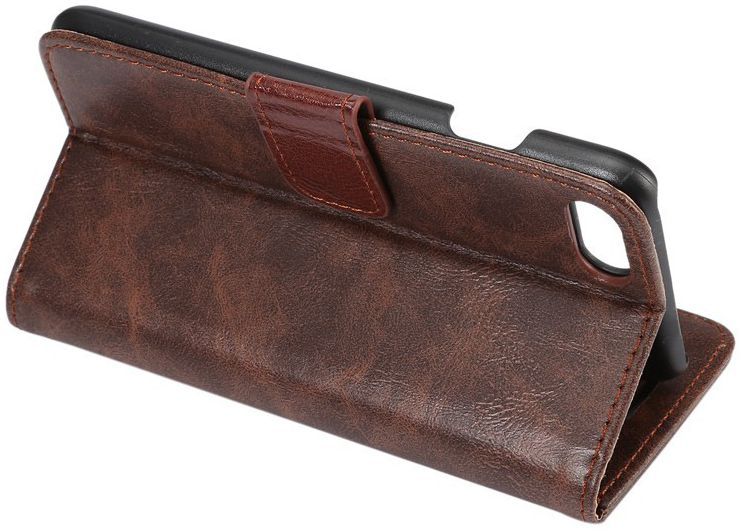 Apple iPhone 7 / 8 Book Cover Hoesje Coffee afbeelding 8