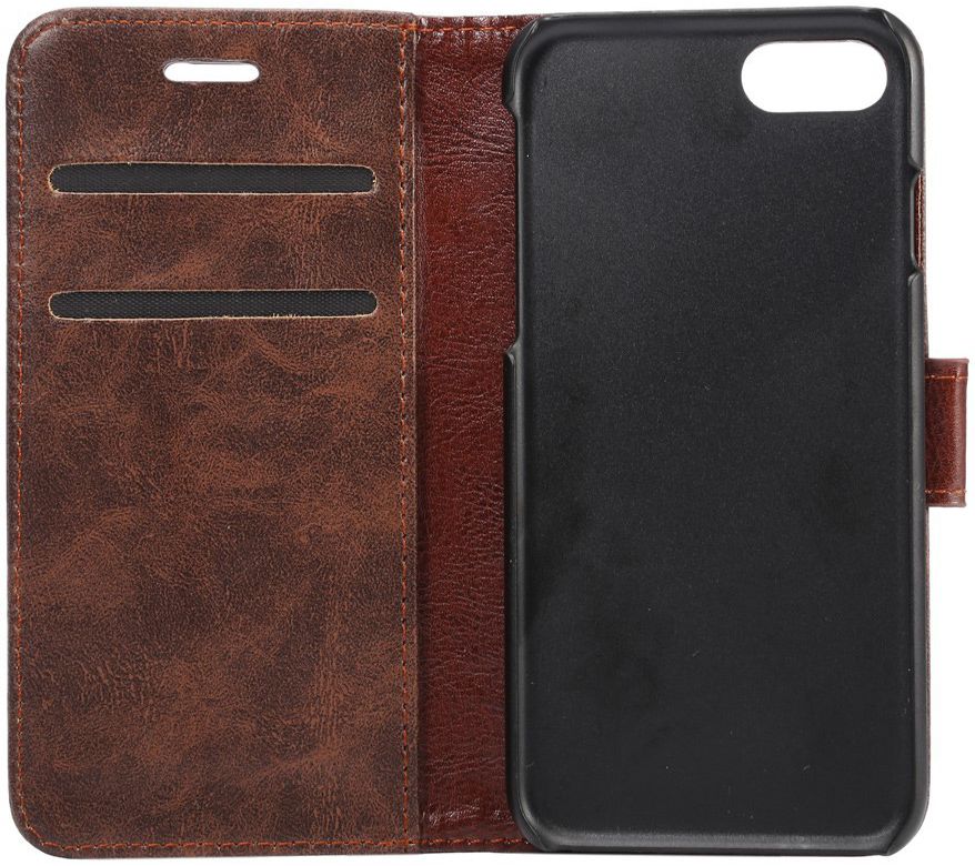 Apple iPhone 7 / 8 Book Cover Hoesje Coffee afbeelding 10