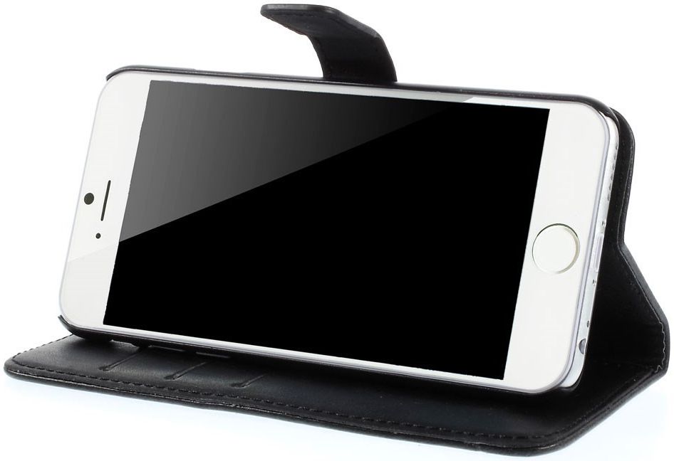 Apple iPhone 6(S) Portemonnee Hoesje Zwart afbeelding 14
