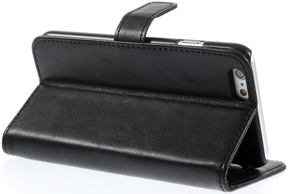 Apple iPhone 6(S) Portemonnee Hoesje Zwart afbeelding 10