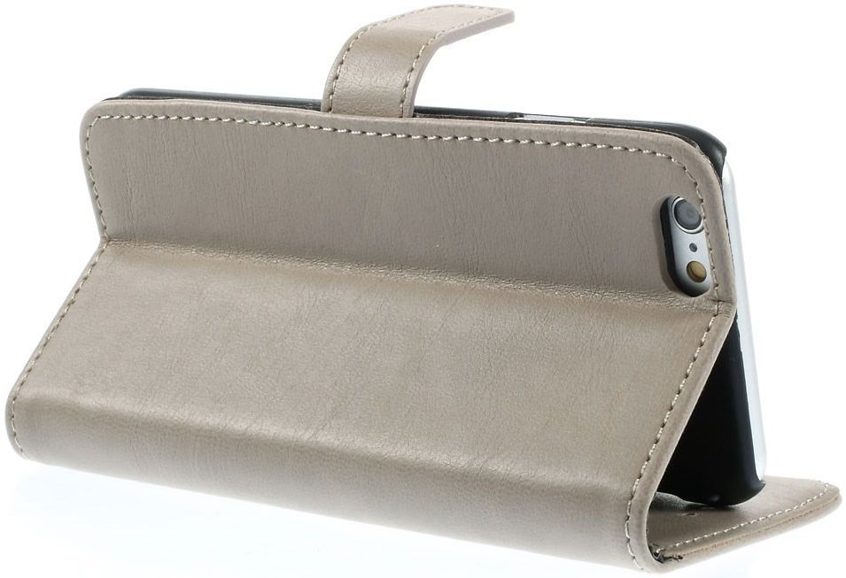 Apple iPhone 6(S) Portemonnee Hoesje Grijs afbeelding 10