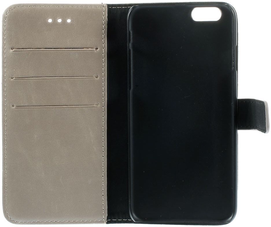 Apple iPhone 6(S) Portemonnee Hoesje Grijs afbeelding 11