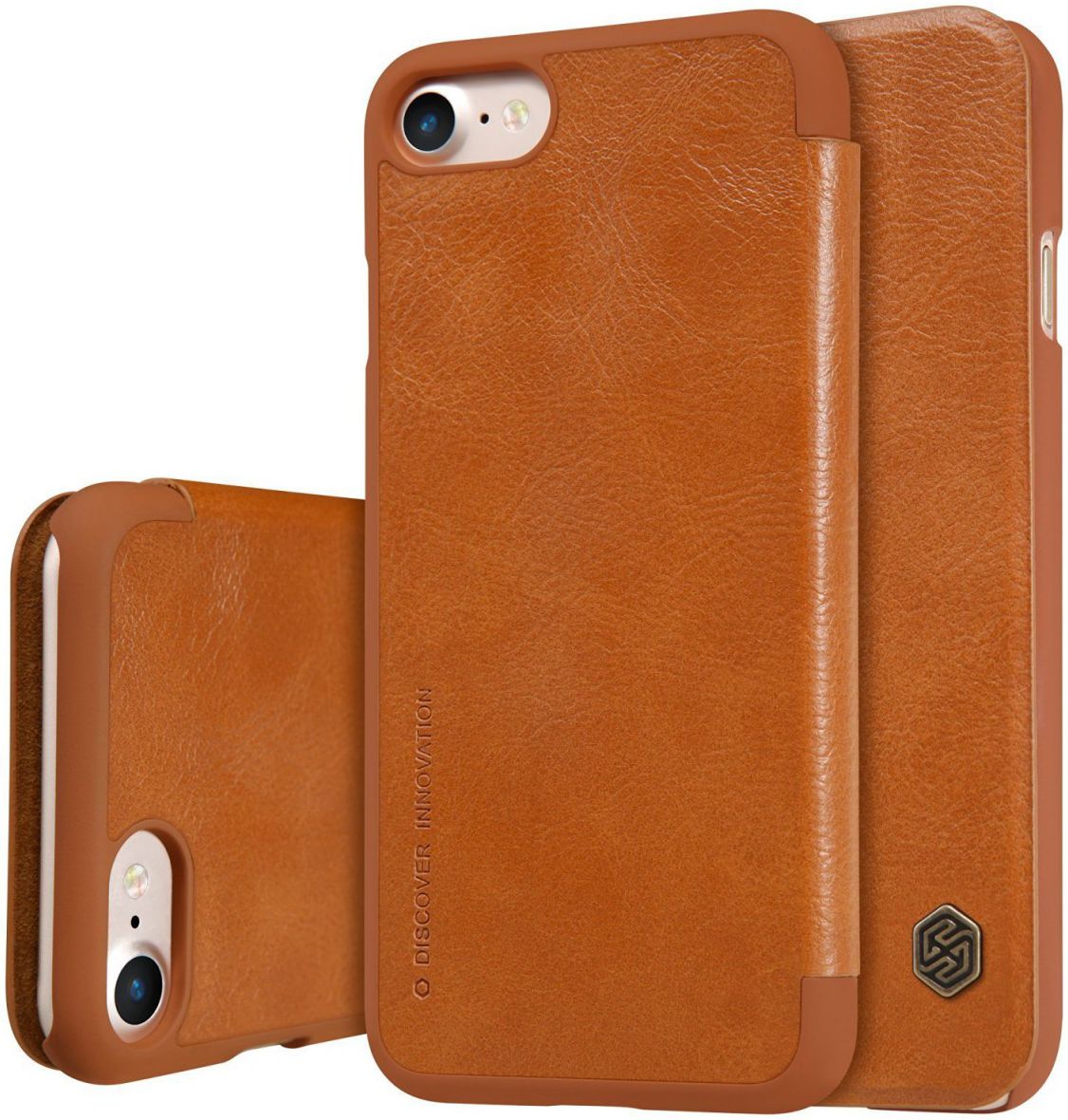 Nillkin Qin Book case Apple iPhone 7 / 8 Bruin afbeelding 1