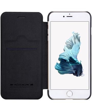 Nillkin Qin Book case Apple iPhone 7 Plus / 8 Plus Zwart Hoesjes