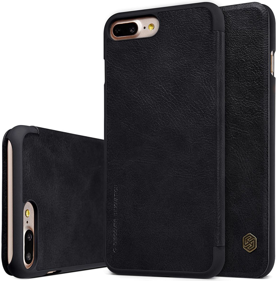 Nillkin Qin Book case Apple iPhone 7 Plus / 8 Plus Zwart afbeelding 3