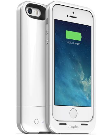 Mophie Juice Pack Air Battery Case Apple iPhone 5 / 5S Wit Hoesjes