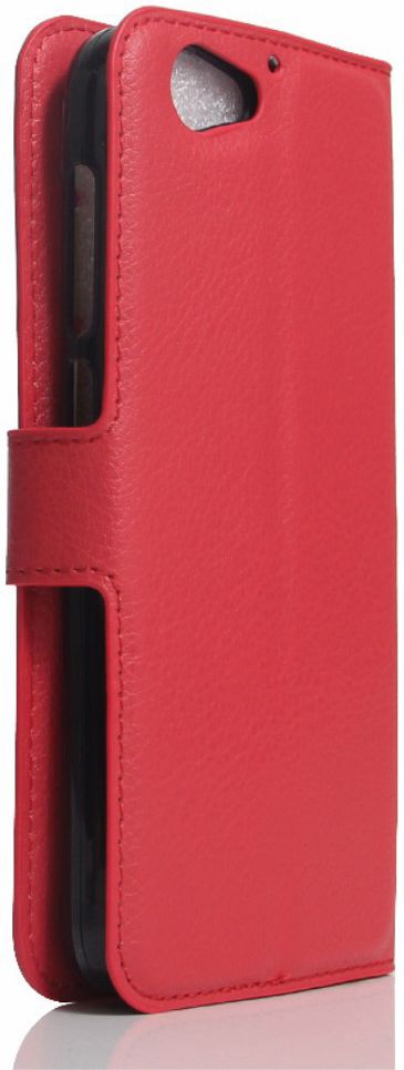 HTC One A9s Portemonnee Hoesje Rood afbeelding 4