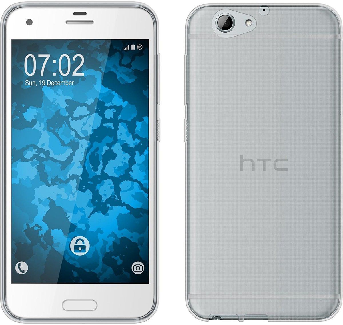 HTC One A9s Transparant Hoesje afbeelding 2