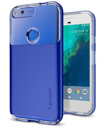 Spigen Neo Hybrid Crystal Case Google Pixel XL Blauw Hoesjes