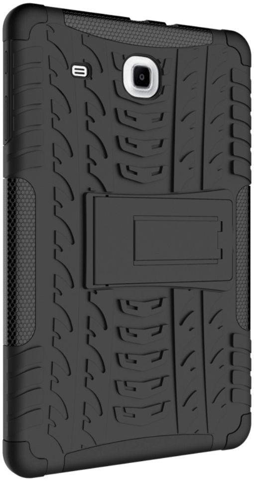 Hybride Samsung Galaxy Tab E (9.6) Back Cover Zwart afbeelding 8