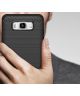 Samsung Galaxy J7 (2016) Geborsteld TPU Hoesje Zwart