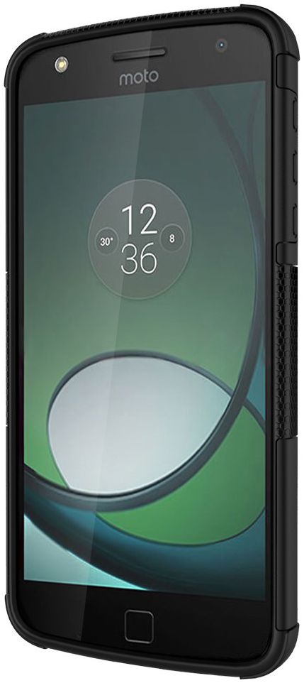 Hybride Motorola Moto Z Play Hoesje Zwart afbeelding 8