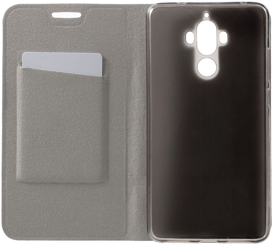 Huawei Mate 9 Portemonnee Hoesje Zwart afbeelding 2