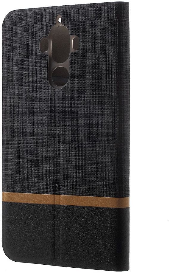Huawei Mate 9 Portemonnee Hoesje Zwart afbeelding 3