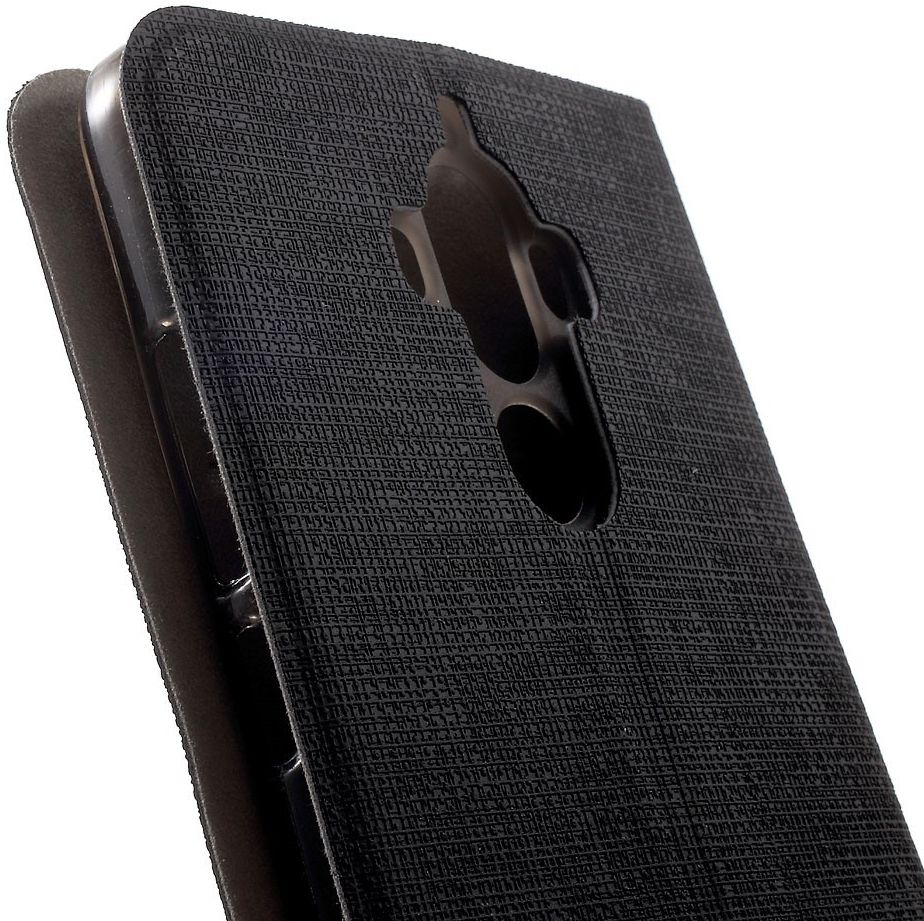Huawei Mate 9 Portemonnee Hoesje Zwart afbeelding 8