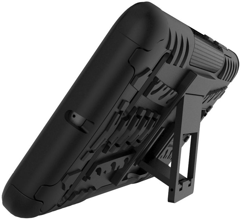 Lenovo K6 Hybride Kickstand Hoesje Zwart afbeelding 6