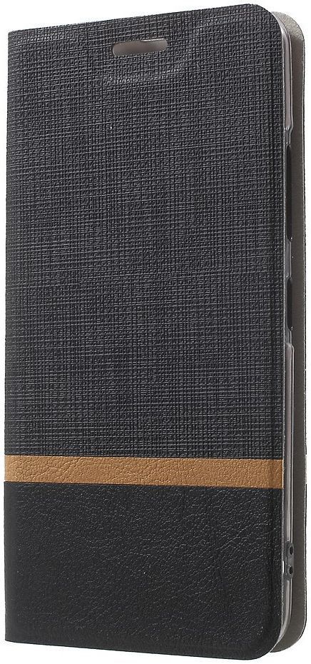 Lenovo K6 Design Flip Hoesje Zwart afbeelding 1