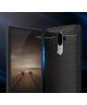 Huawei Mate 9 Geborsteld TPU Hoesje Zwart