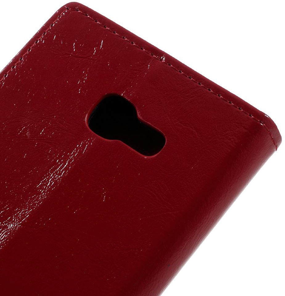 Samsung Galaxy A5 (2017) Stijlvol Portemonnee Hoesje Rood afbeelding 13