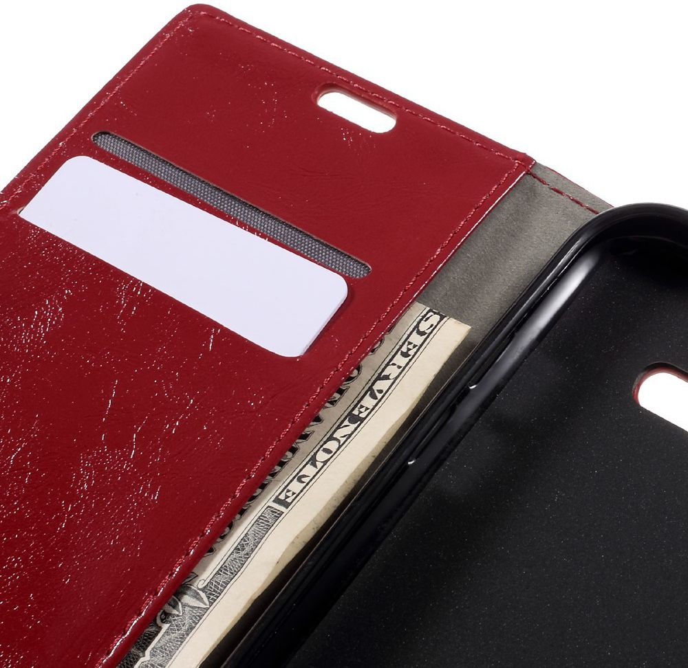 Samsung Galaxy A5 (2017) Stijlvol Portemonnee Hoesje Rood afbeelding 14