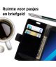 Samsung Galaxy A5 (2017) Stijlvol Portemonnee Hoesje Zwart
