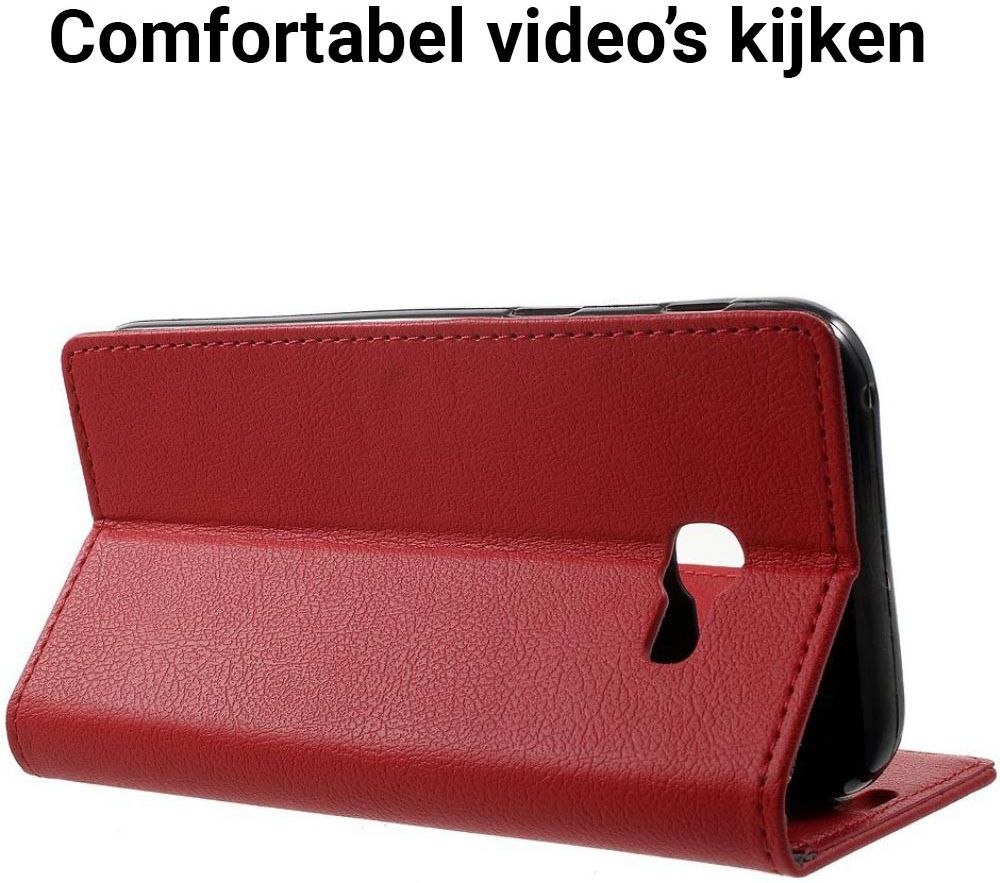 Samsung Galaxy A5 (2017) Wallet Hoesje Rood afbeelding 5